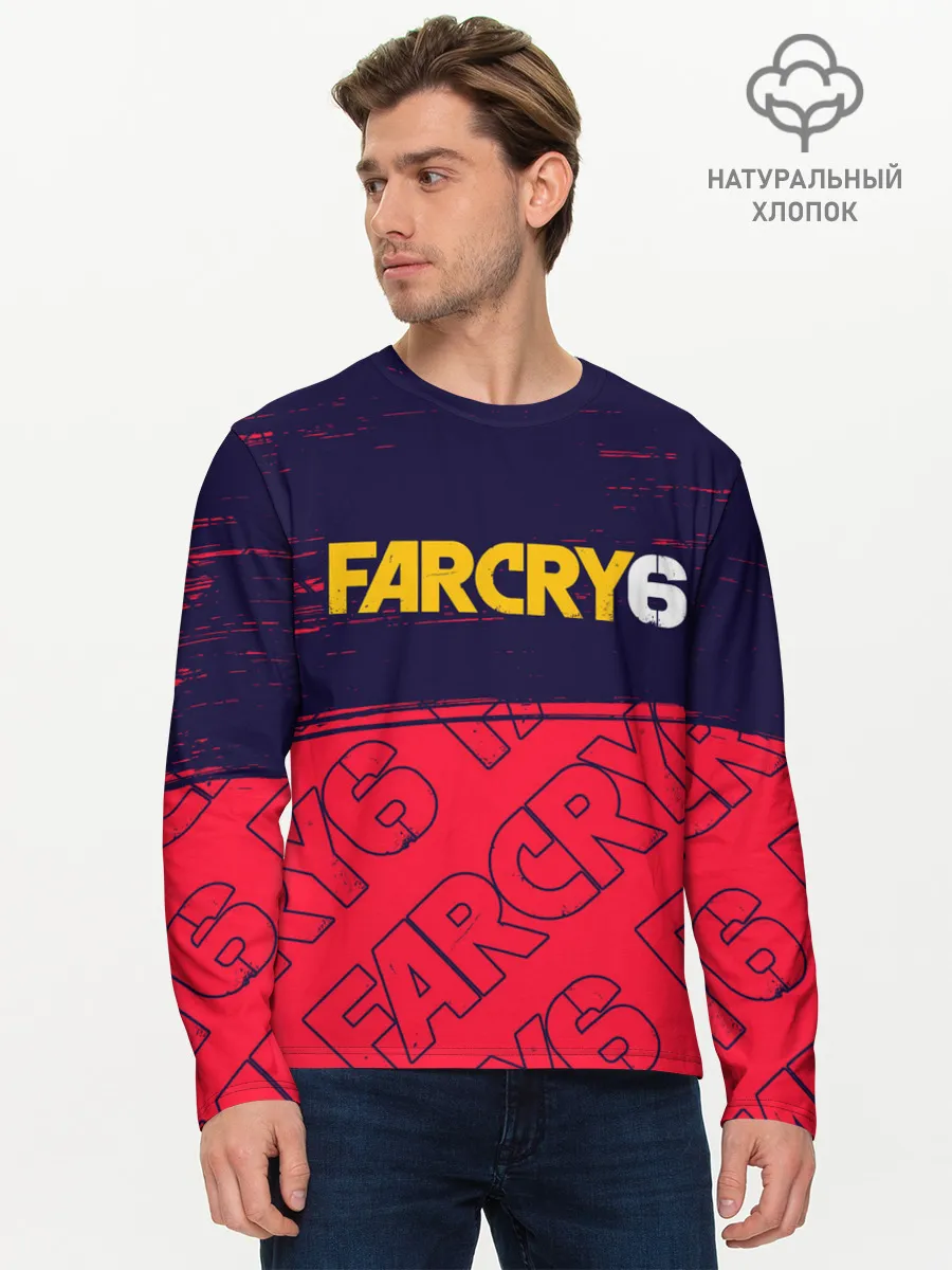 Мужской лонгслив базовый / FAR CRY 6 / ФАР КРАЙ 6