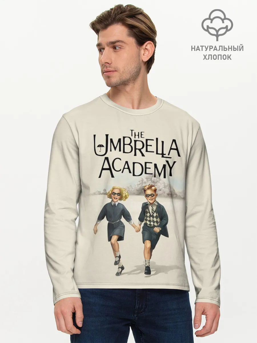 Мужской лонгслив базовый / The umbrella academy