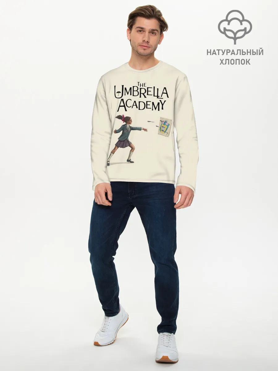 Мужской лонгслив базовый / The umbrella academy