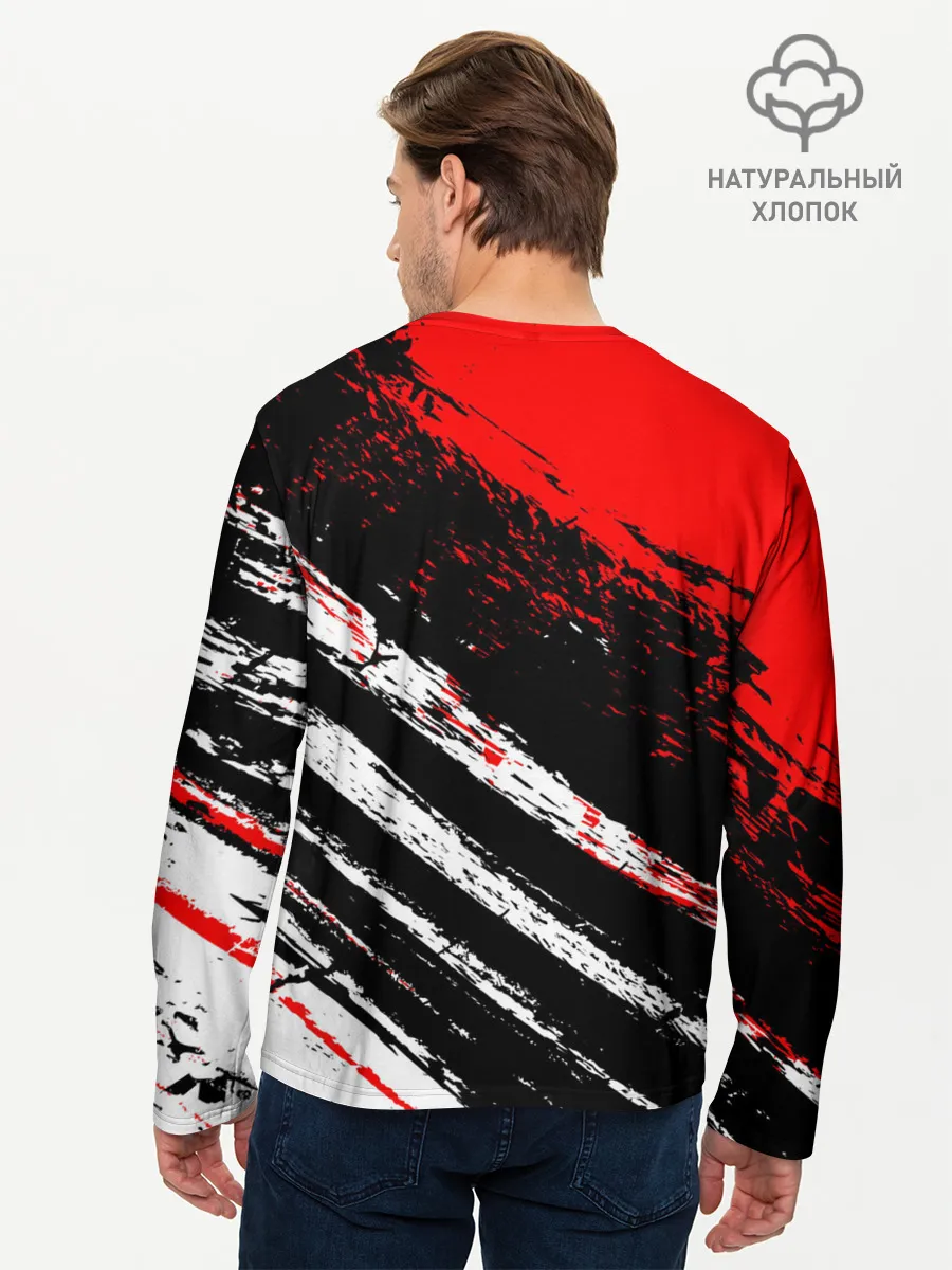 Мужской лонгслив базовый / HONDA