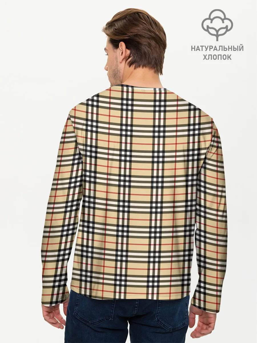 Мужской лонгслив базовый / The Gentlemen Beige