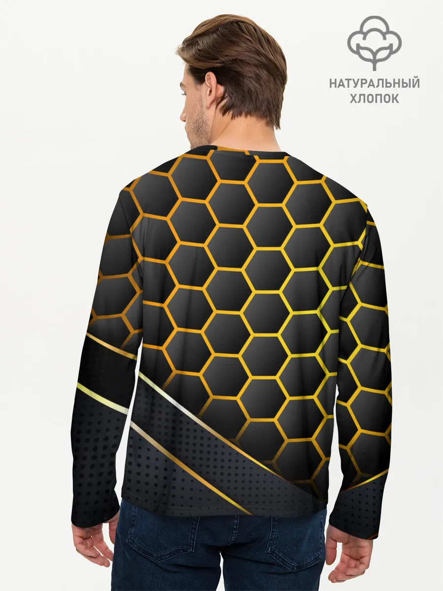 Мужской лонгслив базовый / HONDA