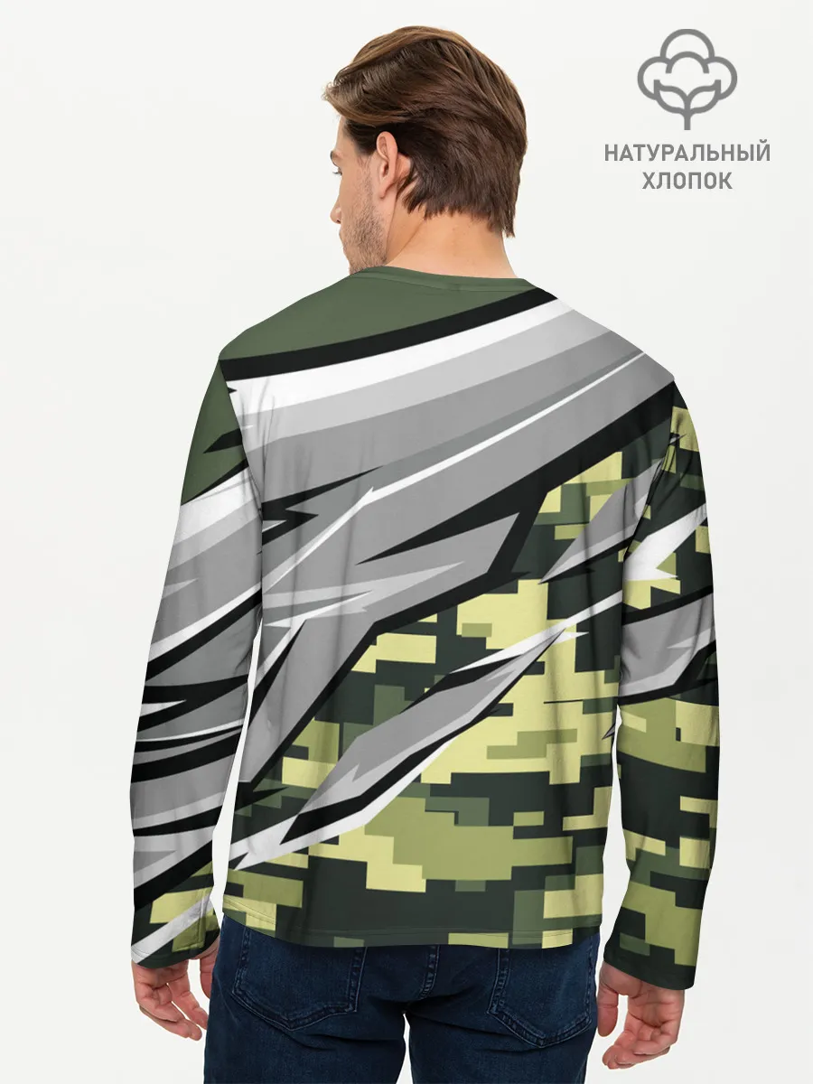 Мужской лонгслив базовый / HONDA