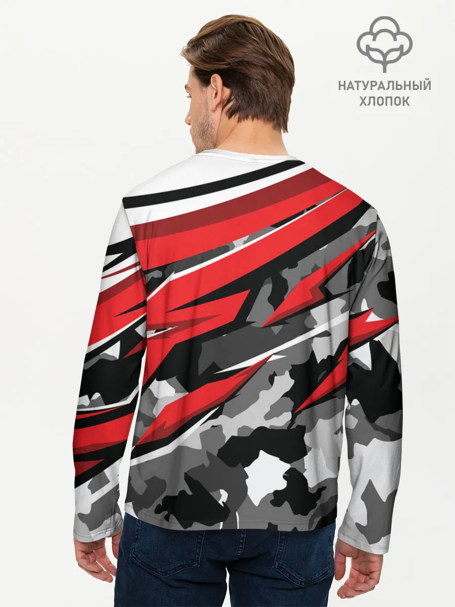 Мужской лонгслив базовый / HONDA