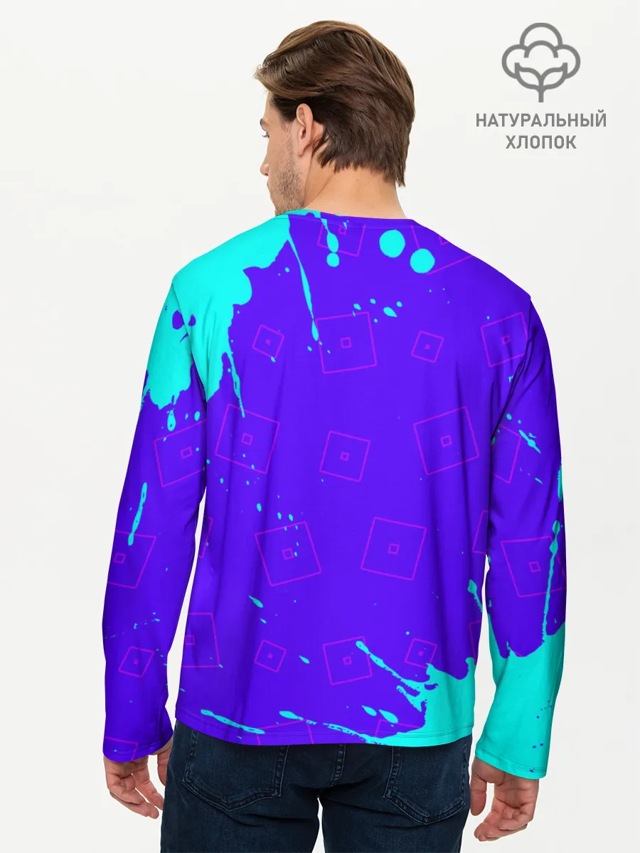 Мужской лонгслив базовый / ROBLOX / РОБЛОКС