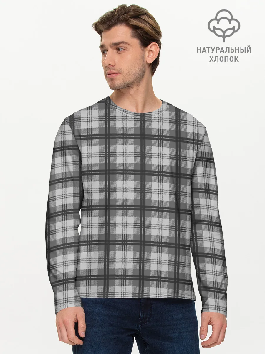 Мужской лонгслив базовый / ДЖЕНТЛЬМЕНЫ