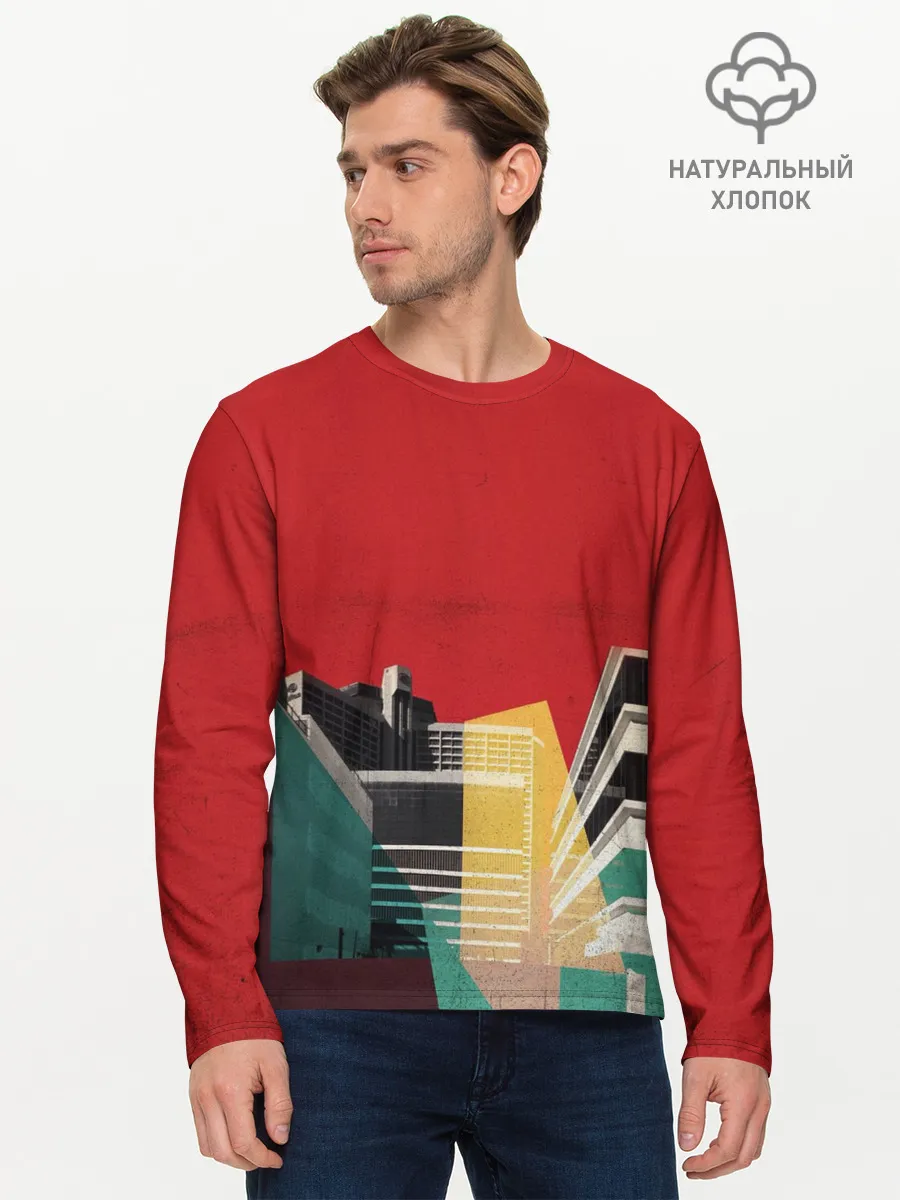 Мужской лонгслив базовый / архитектура
