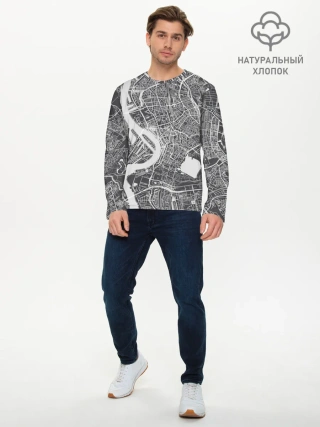 Мужской лонгслив базовый / генплан