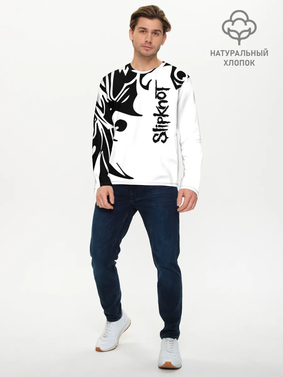 Мужской лонгслив базовый / Slipknot