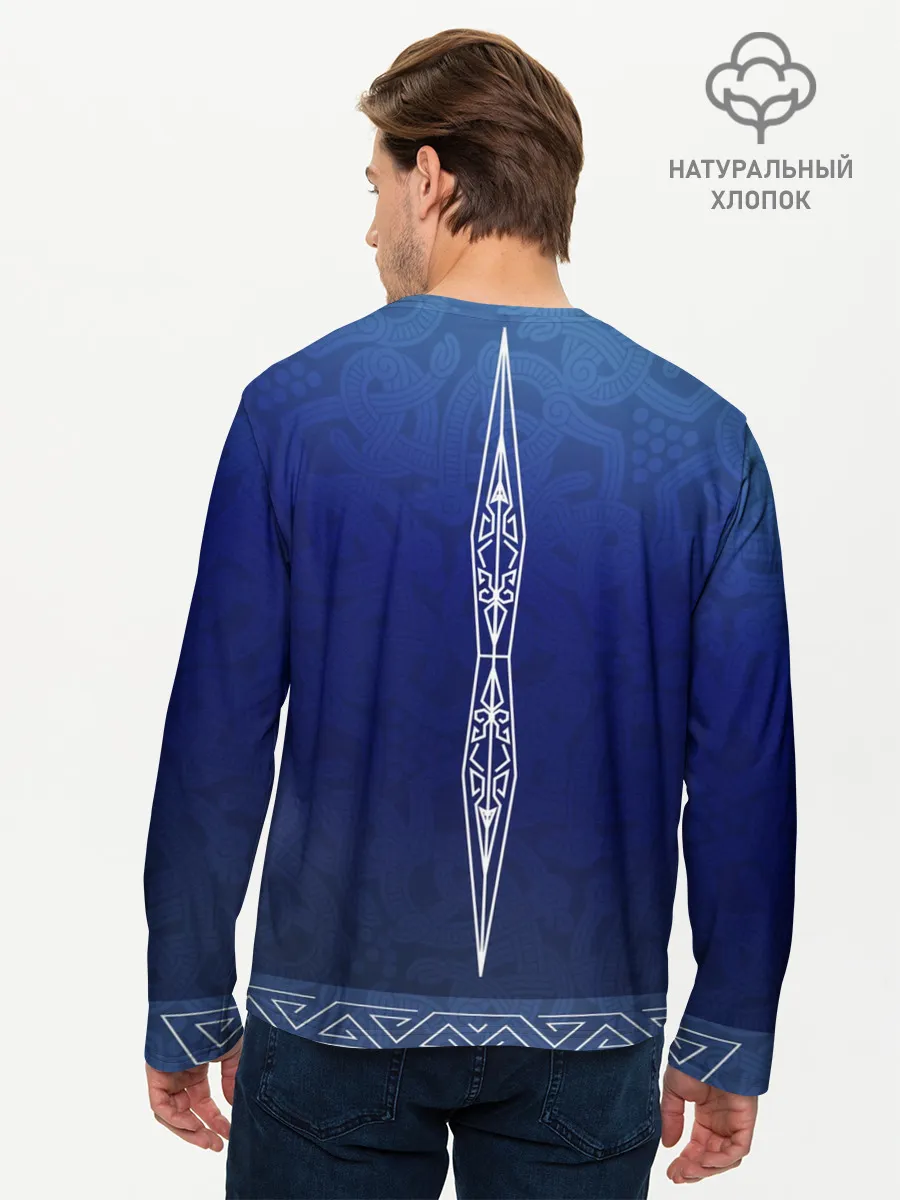 Мужской лонгслив базовый / cs:go | AWP Gungnir style