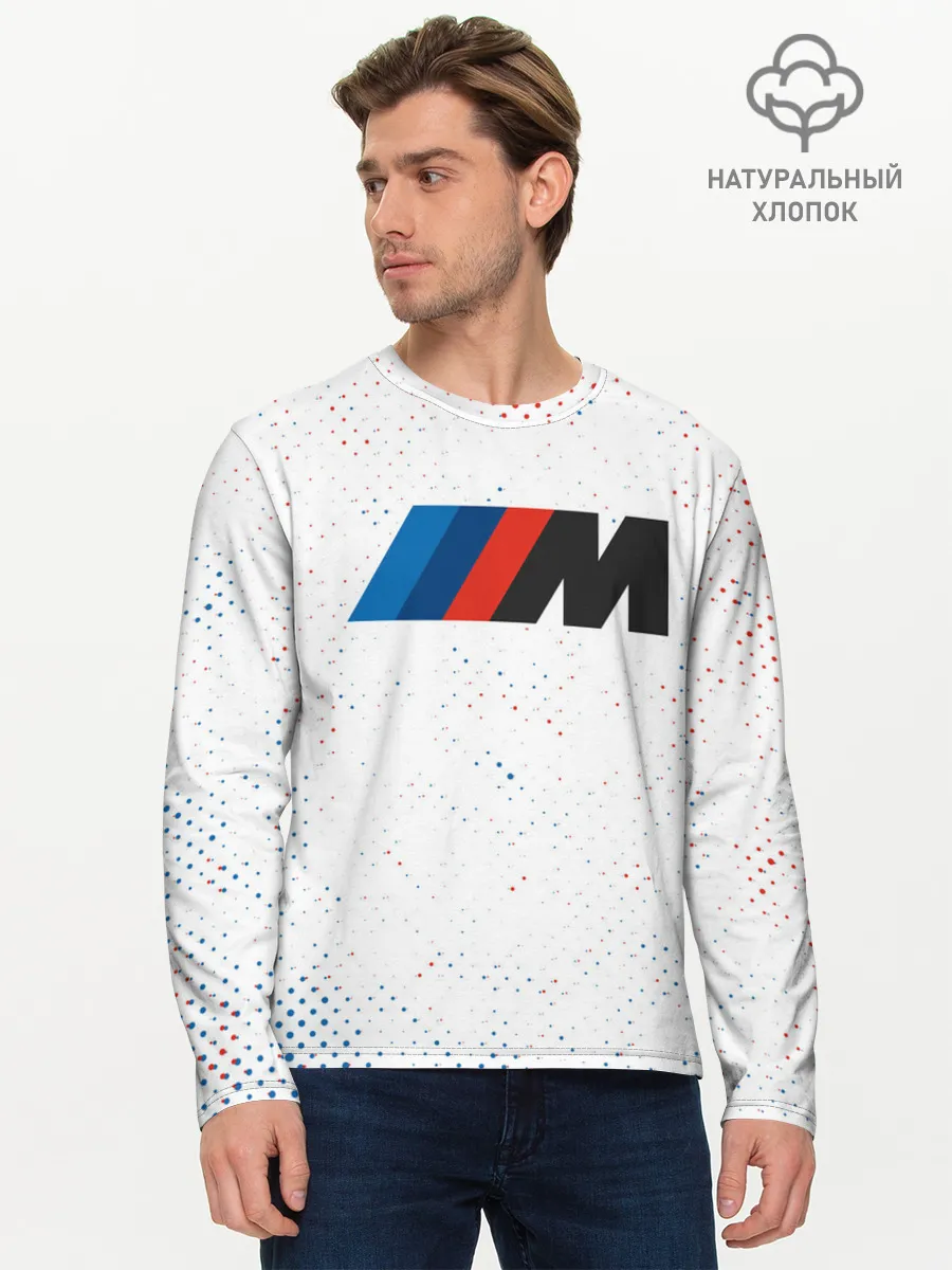 Мужской лонгслив базовый / BMW / БМВ