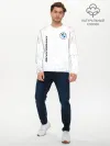 Мужской лонгслив базовый / BMW / БМВ