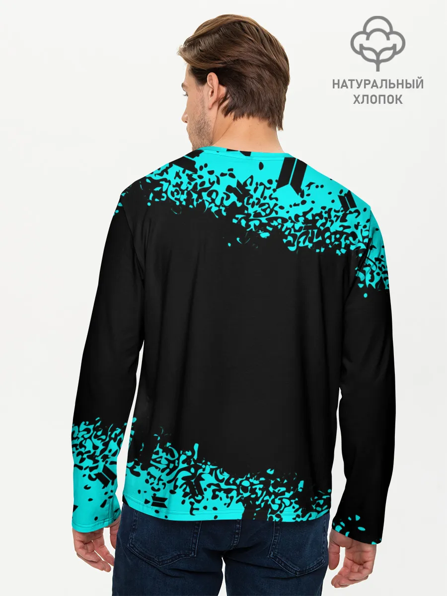 Мужской лонгслив базовый / BTS / БТС