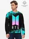 Мужской лонгслив базовый / BTS / БТС