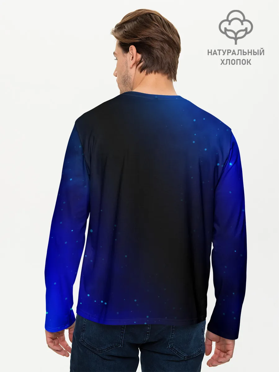 Мужской лонгслив базовый / RUSSIA / РОССИЯ