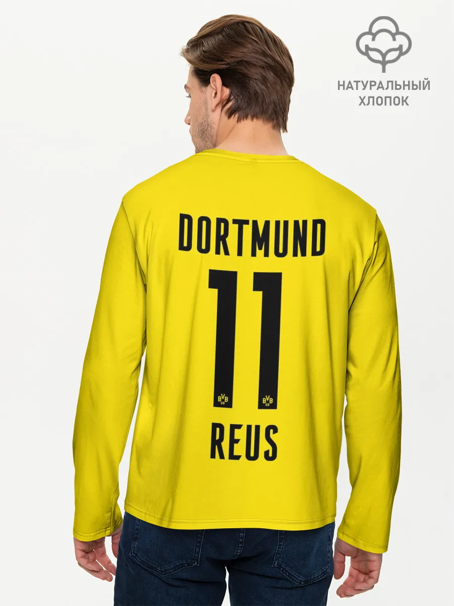 Мужской лонгслив базовый / Reus Borussia Dortmund 20-21