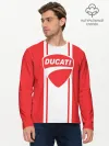 Мужской лонгслив базовый / DUCATI
