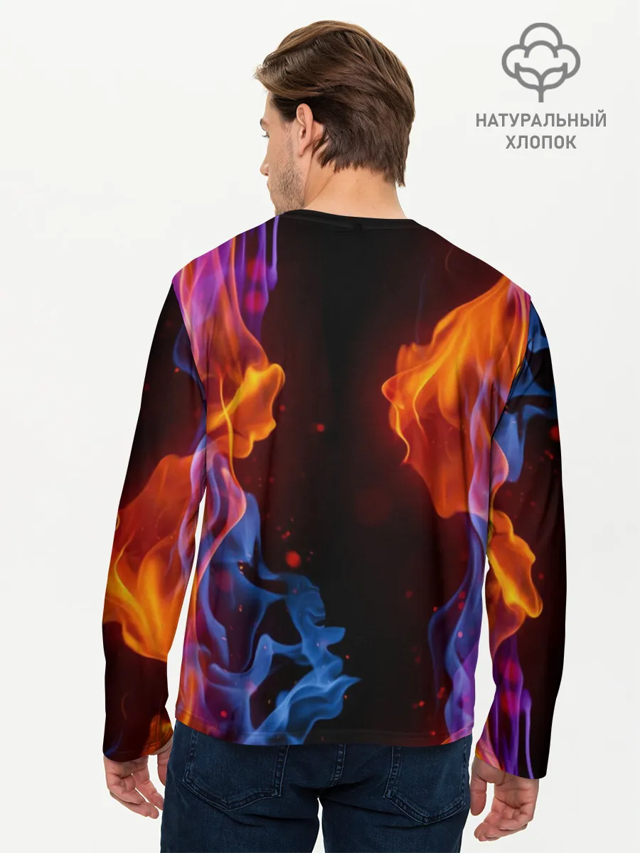 Мужской лонгслив базовый / BMW