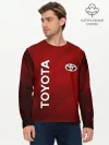 Мужской лонгслив базовый / TOYOTA