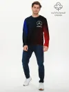 Мужской лонгслив базовый / MERCEDES / МЕРСЕДЕС