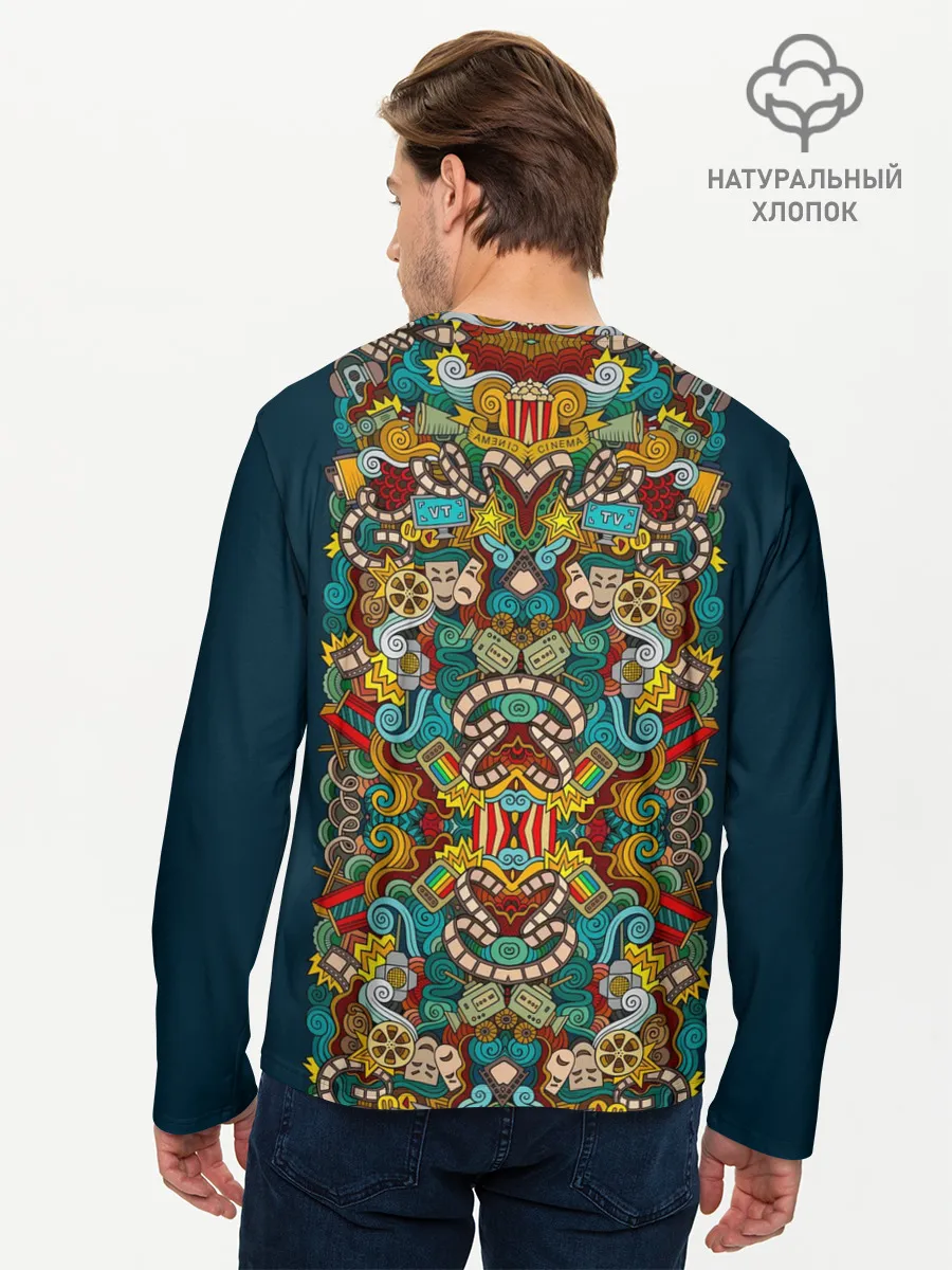 Мужской лонгслив базовый / Кино и театр