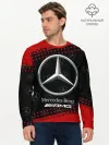 Мужской лонгслив базовый / MERCEDES / МЕРСЕДЕС