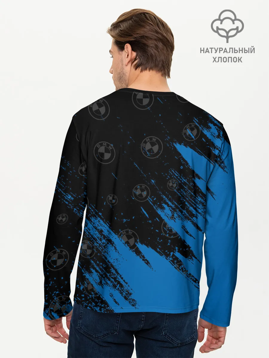 Мужской лонгслив базовый / BMW / БМВ