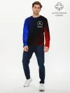 Мужской лонгслив базовый / MERCEDES / МЕРСЕДЕС