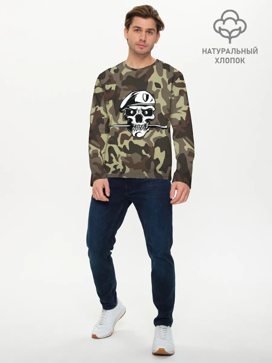 Мужской лонгслив базовый / Силовые структуры