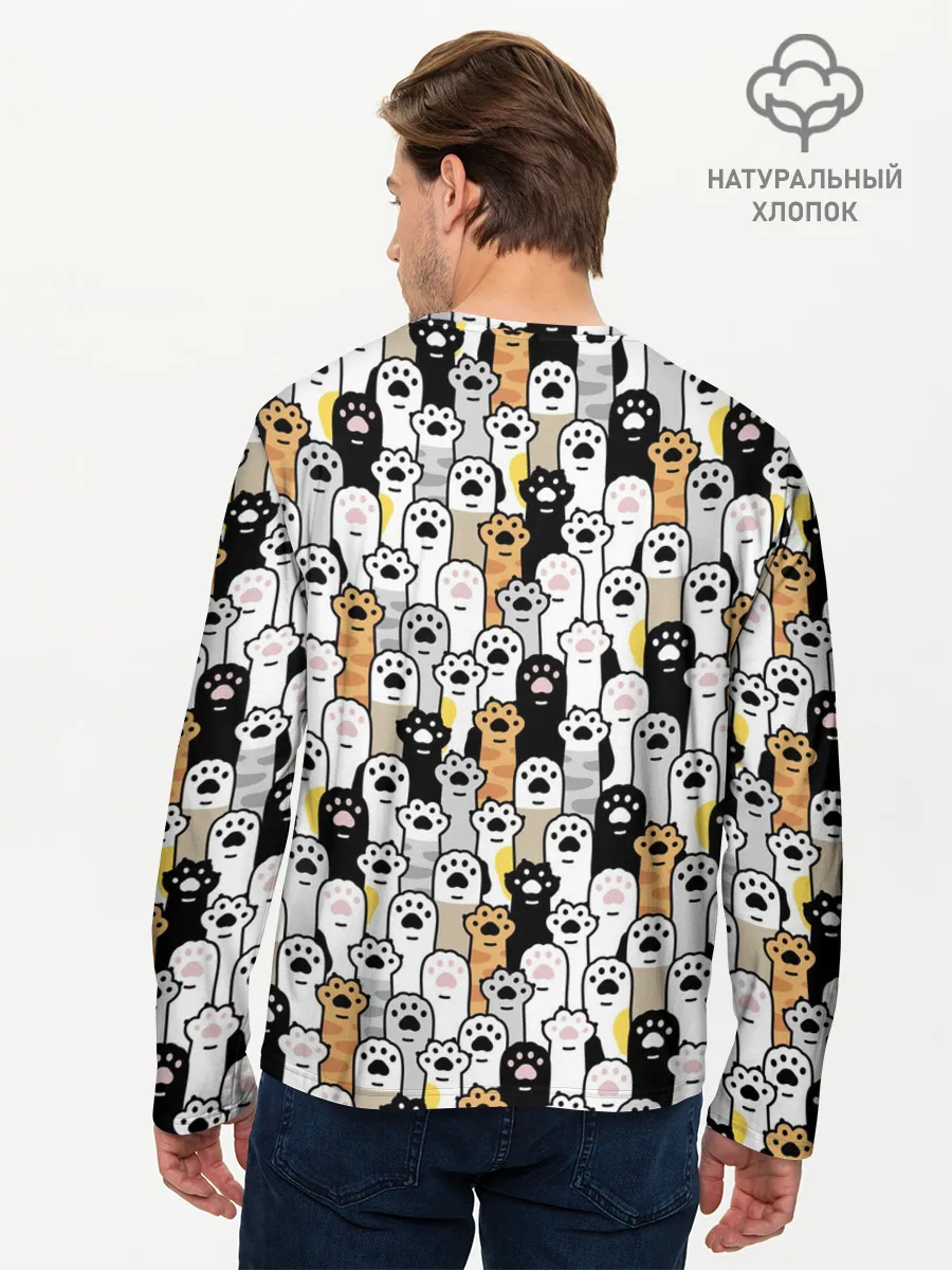 Мужской лонгслив базовый / ЛАПКИ