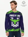 Мужской лонгслив базовый / FREE FIRE / ФРИ ФАЕР