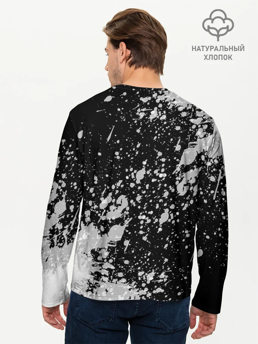 Мужской лонгслив базовый / Rolling Stones