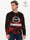 Мужской лонгслив базовый / Мазда