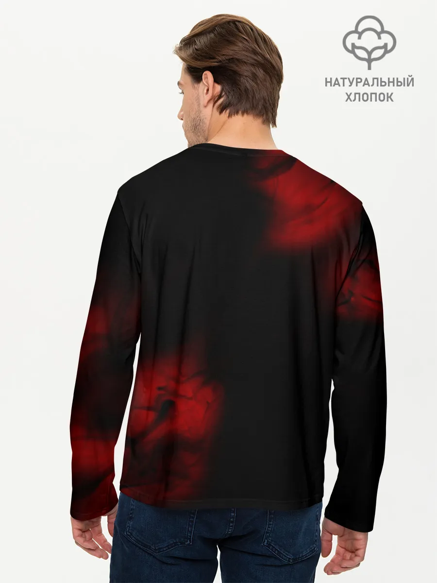 Мужской лонгслив базовый / Не люблю капитализм