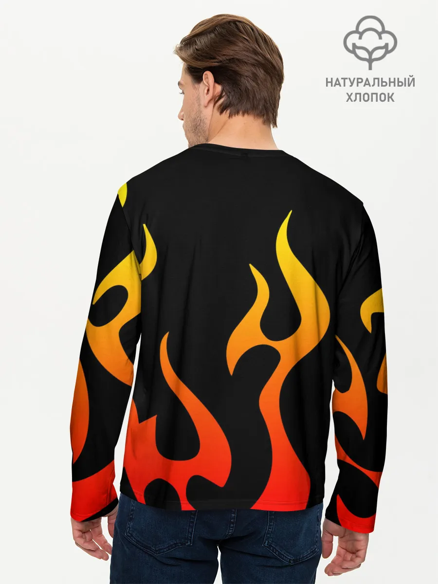 Мужской лонгслив базовый / JoJo Bizarre Adventure