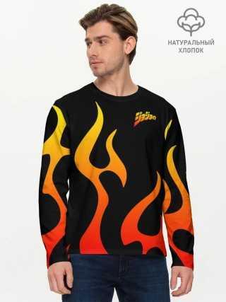 Мужской лонгслив базовый / JoJo Bizarre Adventure