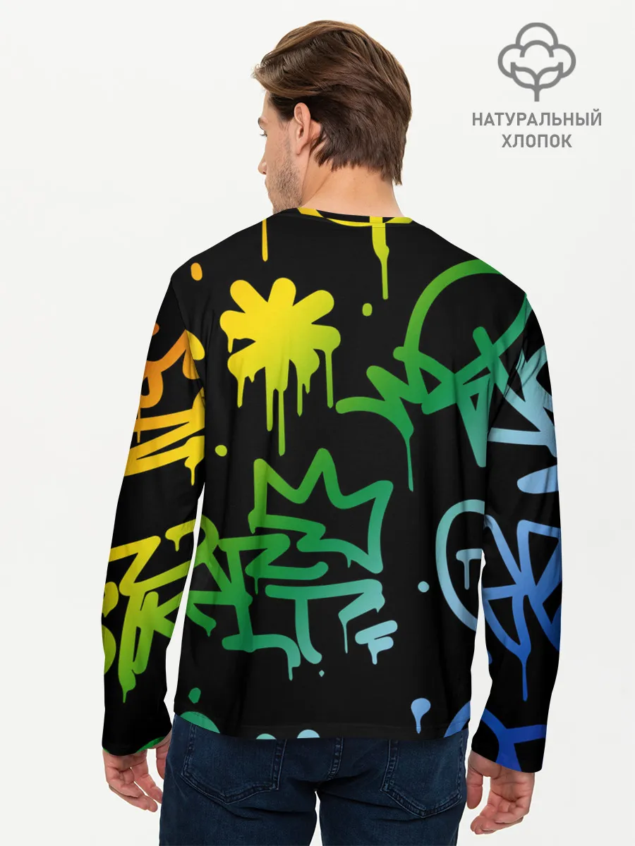 Мужской лонгслив базовый / Fortnite