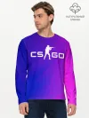 Мужской лонгслив базовый / CS GO | КС ГО