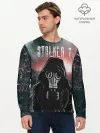 Мужской лонгслив базовый / Stalker 2 Зона