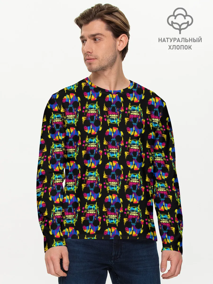 Мужской лонгслив базовый / Pattern