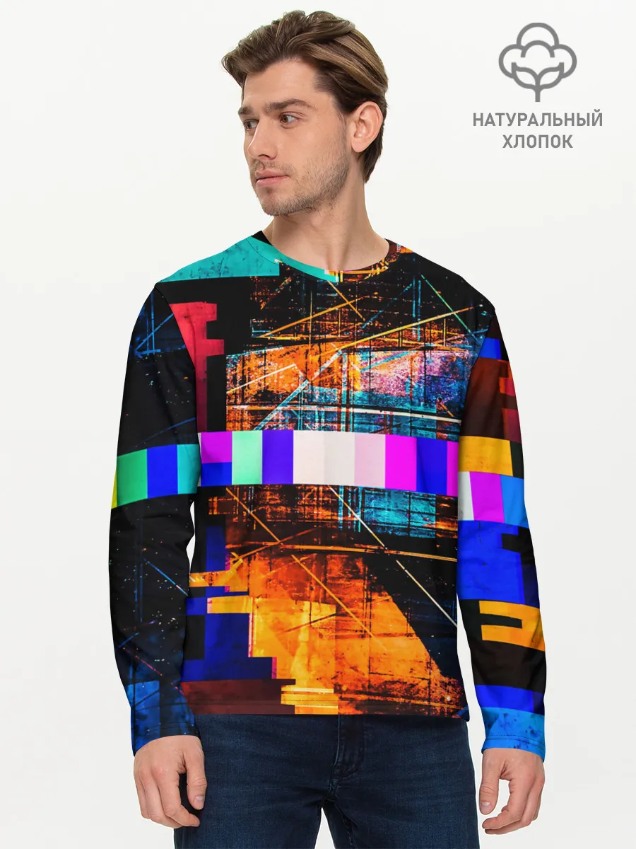 Мужской лонгслив базовый / ПОМЕХИ