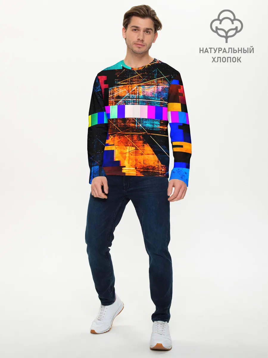 Мужской лонгслив базовый / ПОМЕХИ