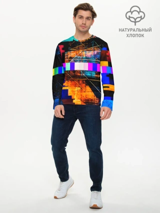 Мужской лонгслив базовый / ПОМЕХИ