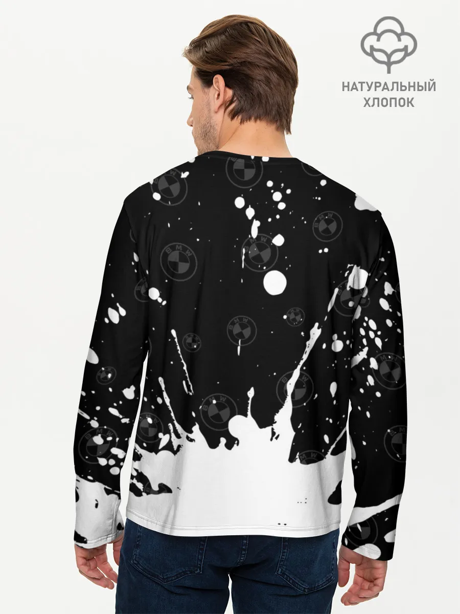 Мужской лонгслив базовый / BMW / БМВ