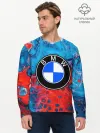 Мужской лонгслив базовый / BMW