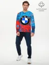 Мужской лонгслив базовый / BMW