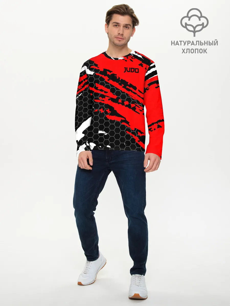 Мужской лонгслив базовый / Judo