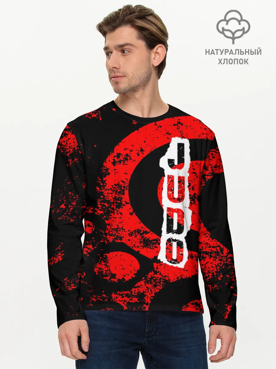 Мужской лонгслив базовый / Judo