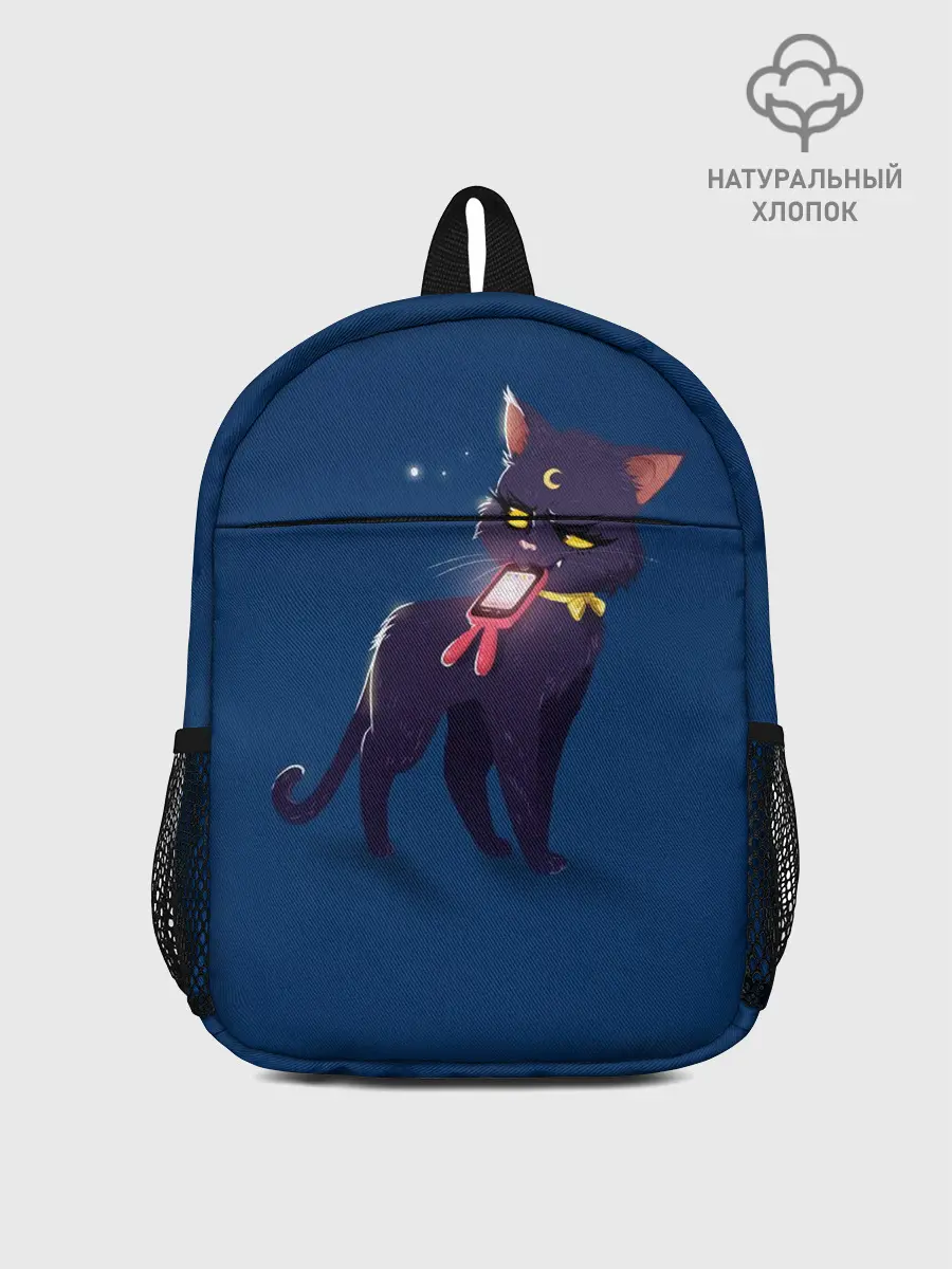 Рюкзак детский / КИСА С ТЕЛЕФОНОМ