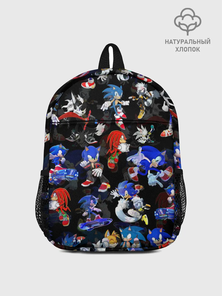 Рюкзак детский / Sonic паттерн